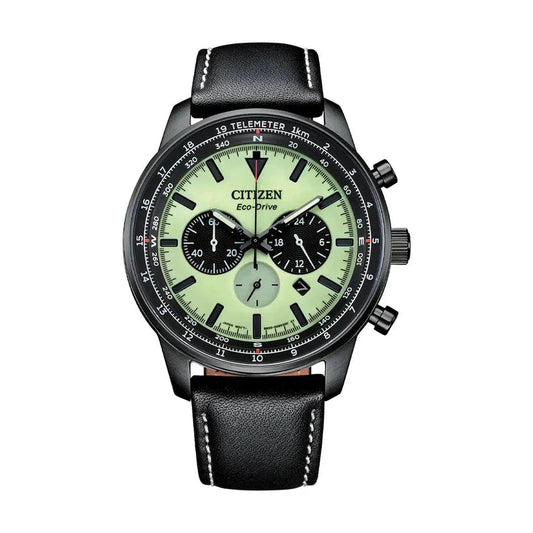 Citizen Gents Green Dial Chronograph Watch