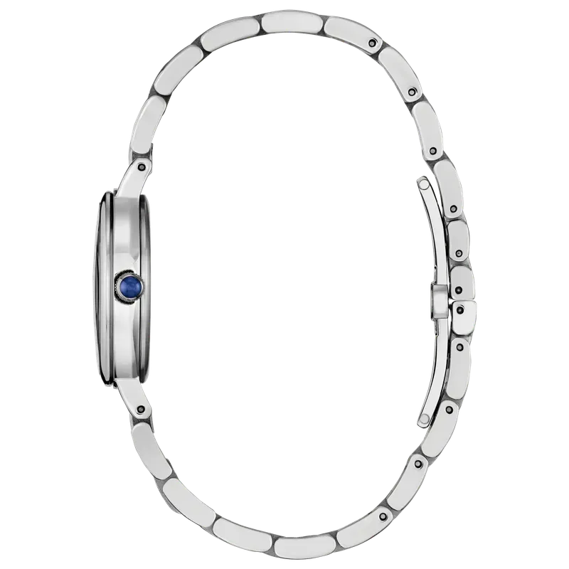 Citizen L Classic Women's Eco-Drive Stainless Steel Black Dial Watch