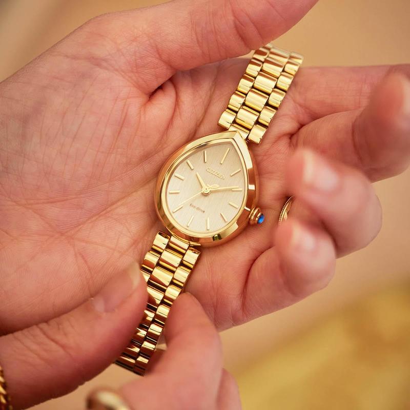 Citizen L Rainell Eco-Drive Watch Gold-Tone