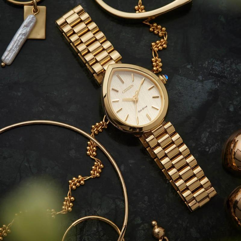 Citizen L Rainell Eco-Drive Watch Gold-Tone