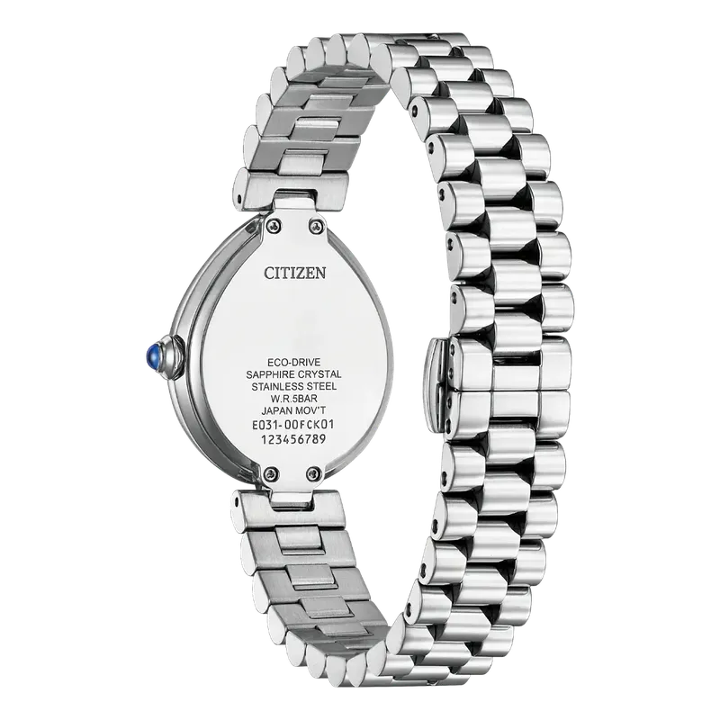 Citizen L Rainell Eco-Drive Watch Silver-Tone Stainless Steel