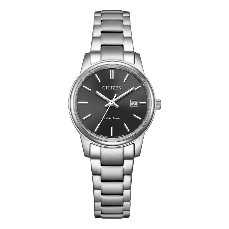 Citizen Ladies Eco-Drive Black Dial Watch
