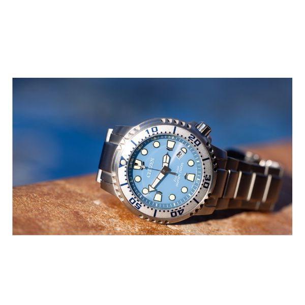 Citizen Promaster Eco-Drive Gents Diver's Blue Dial Watch