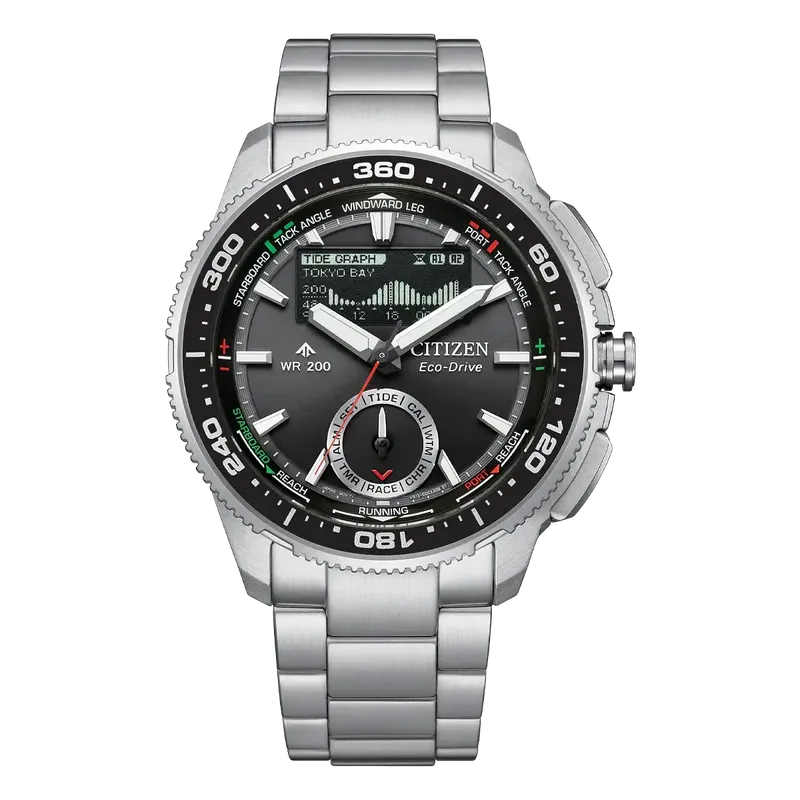 Citizen Promaster WaveTracker Quartz Watch Black Dial