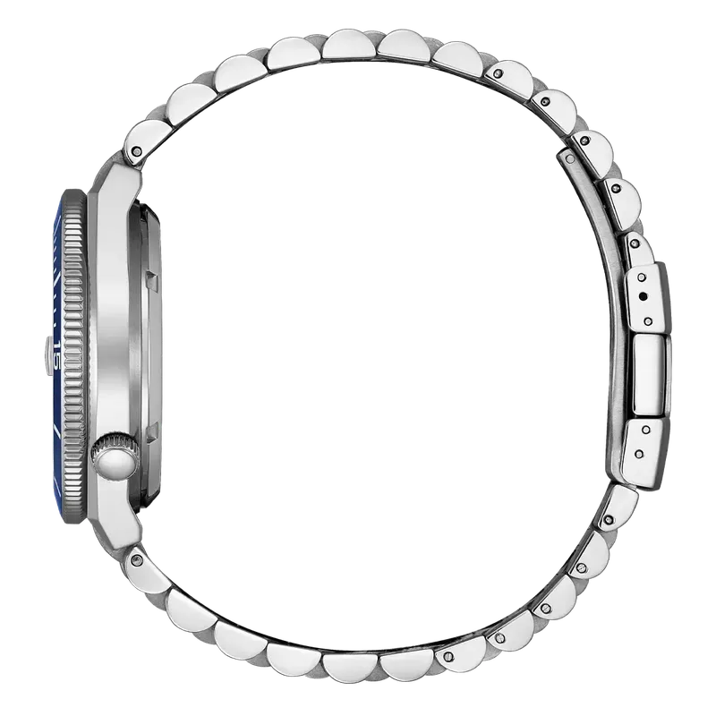 Citizen TSUYOSA Shore Automatic Blue Dial Stainless Steel Watch