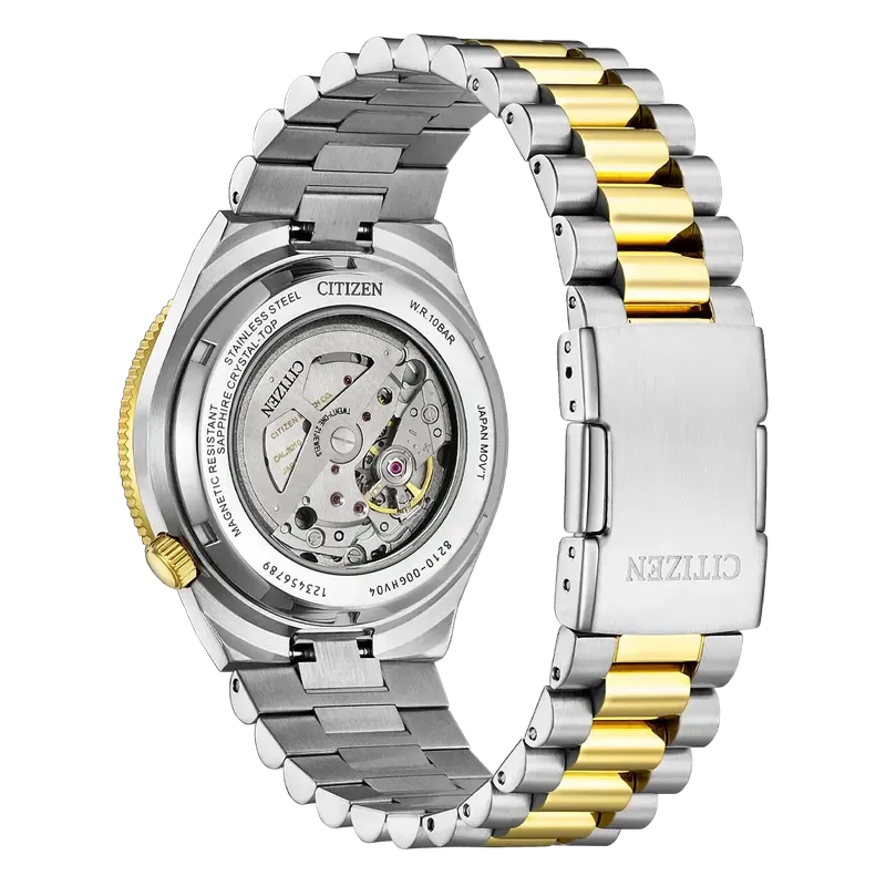 Citizen TSUYOSA Shore Automatic Two-Tone Maroon Watch