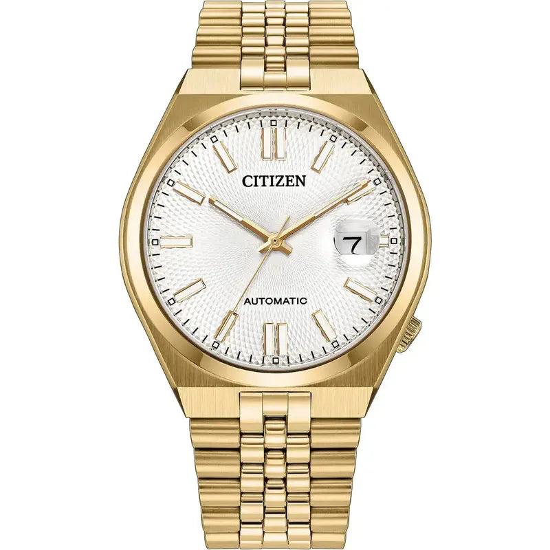 Citizen Tsuyosa 60 Men's Stainless Steel Silver Dial Watch