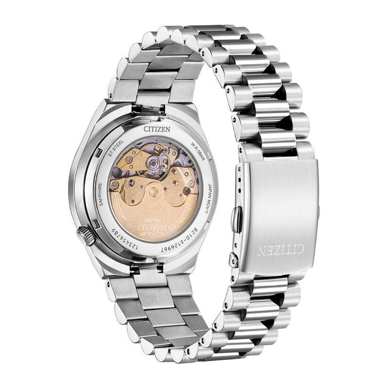 Citizen Tsuyosa Automatic Blue Dial Silver Stainless Steel Watch