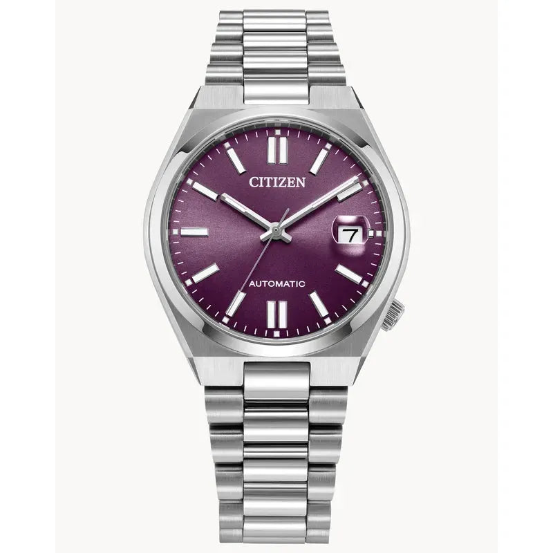 Citizen Tsuyosa Automatic Purple Dial Stainless Steel Bracelet Watch