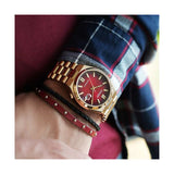 Citizen Tsuyosa Gents Automatic Red Dial Watch