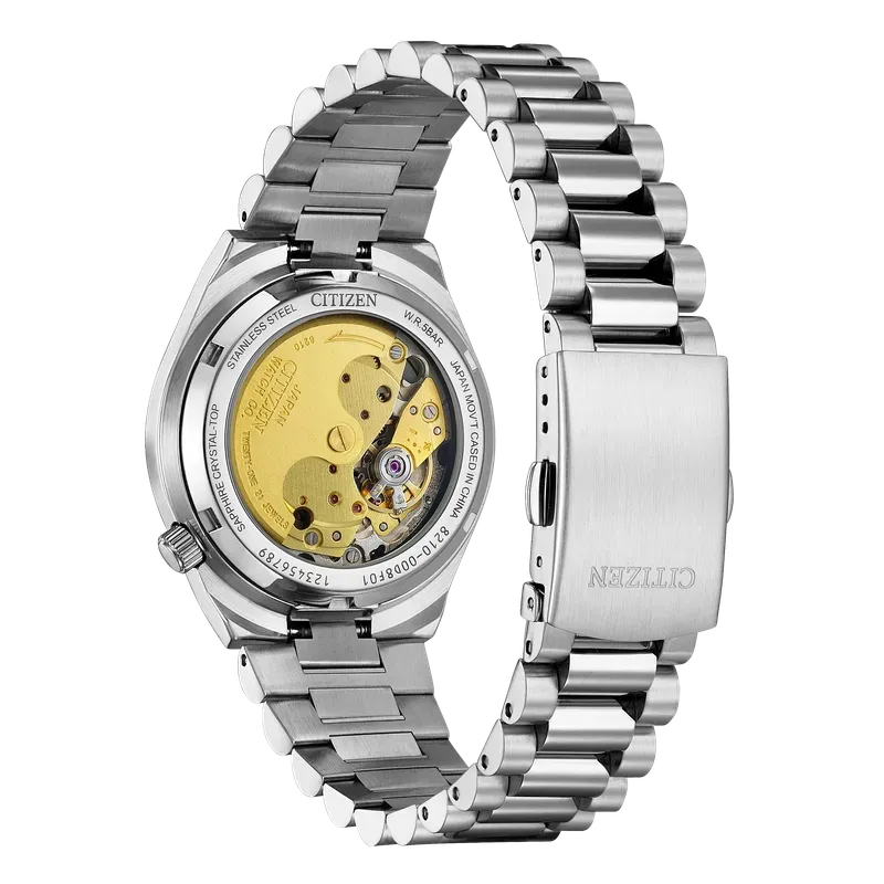 Citizen Tsuyosa Time Slip Automatic Black Dial Watch