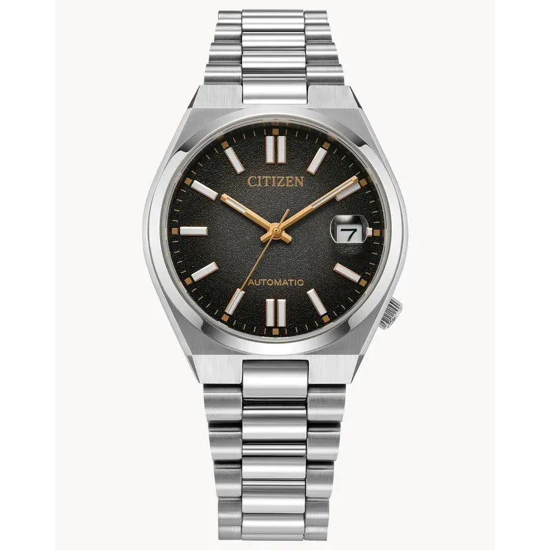 Citizen Tsuyosa Time Slip Automatic Black Dial Watch