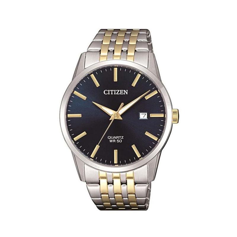 Citizen Two-Tone Midnight Blue Quartz Watch