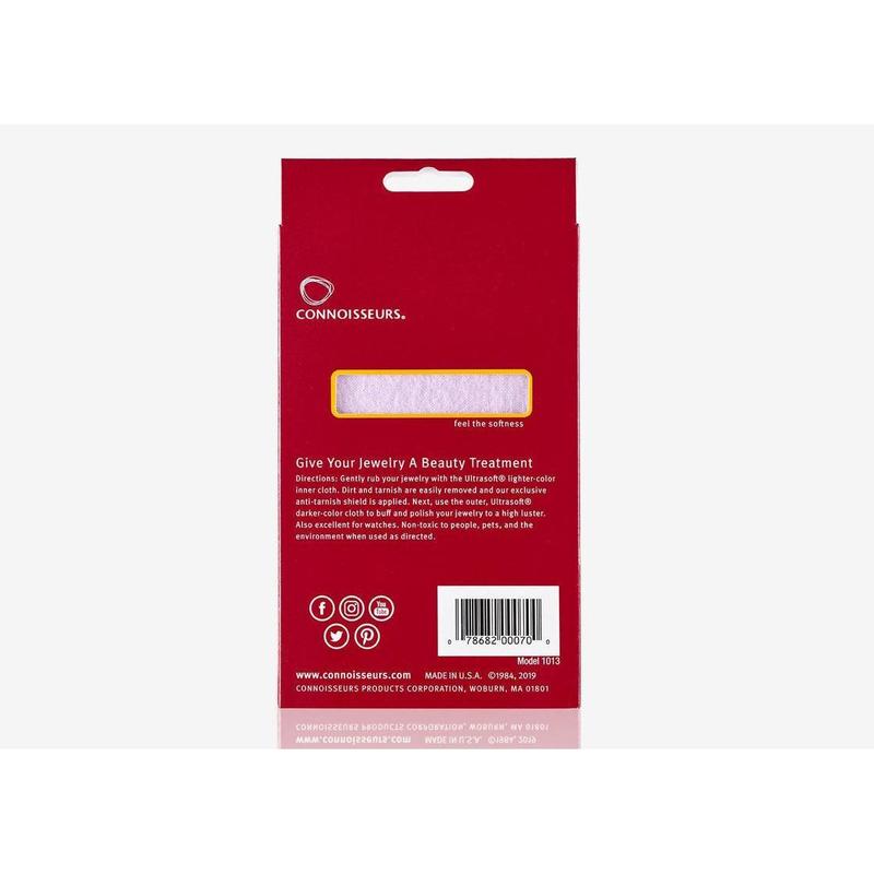 Connoisseurs Ultrasoft Gold Jewellery Polishing Cloth