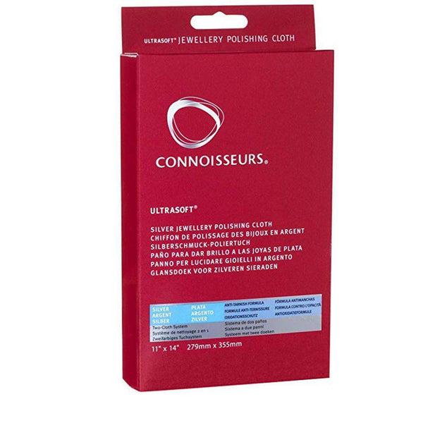 Connoisseurs UltrasoftÂ® Silver Jewellery Polishing Cloth