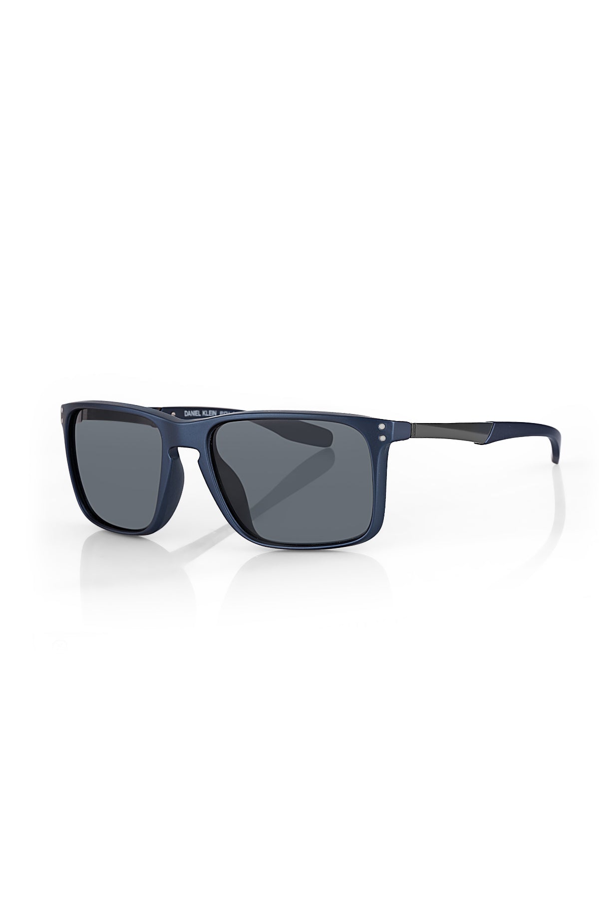 Daniel Klein Navy Blue Square Polarized Sunglasses