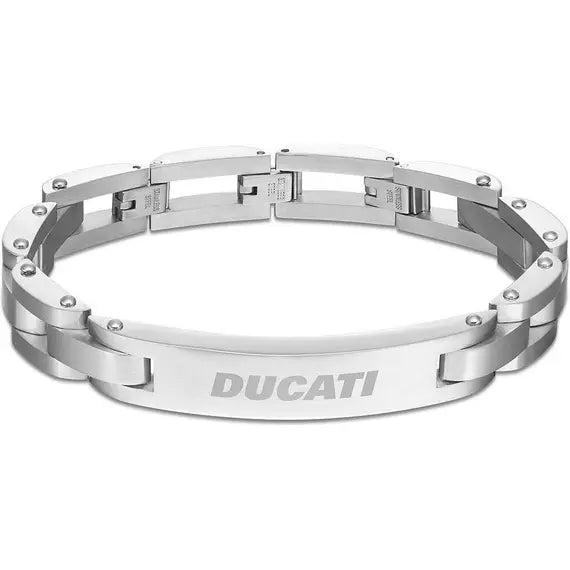 Ducati Force Men's Stainless Steel Bracelet Silver