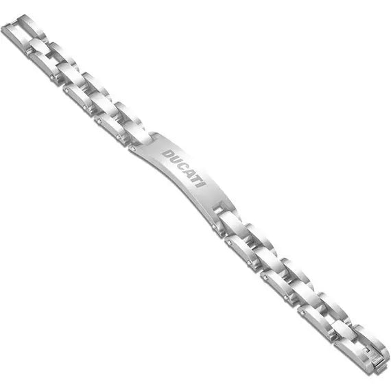 Ducati Force Men's Stainless Steel Bracelet Silver