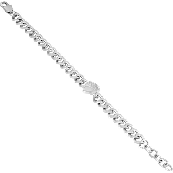 Ducati Cardio Men's Stainless Steel Bracelet Silver