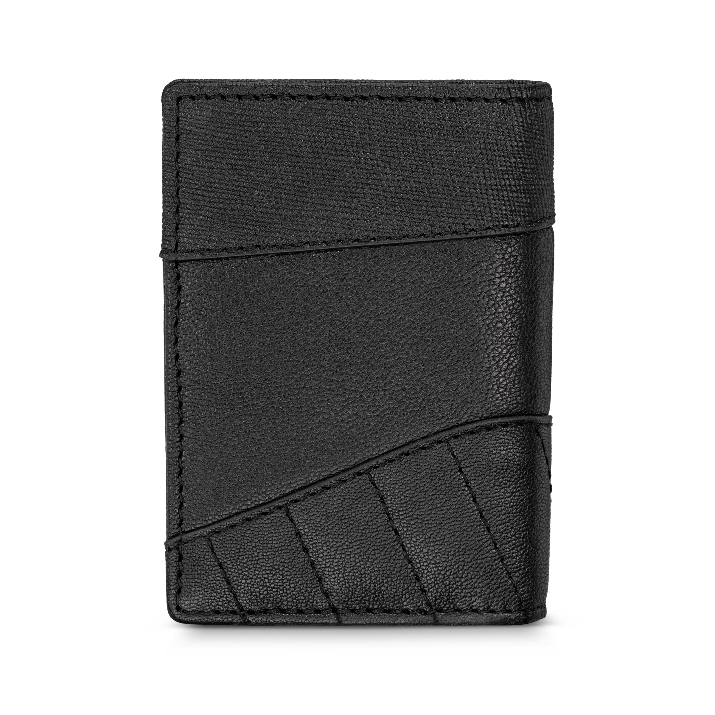 Ducati Enzo Black Leather Card Case
