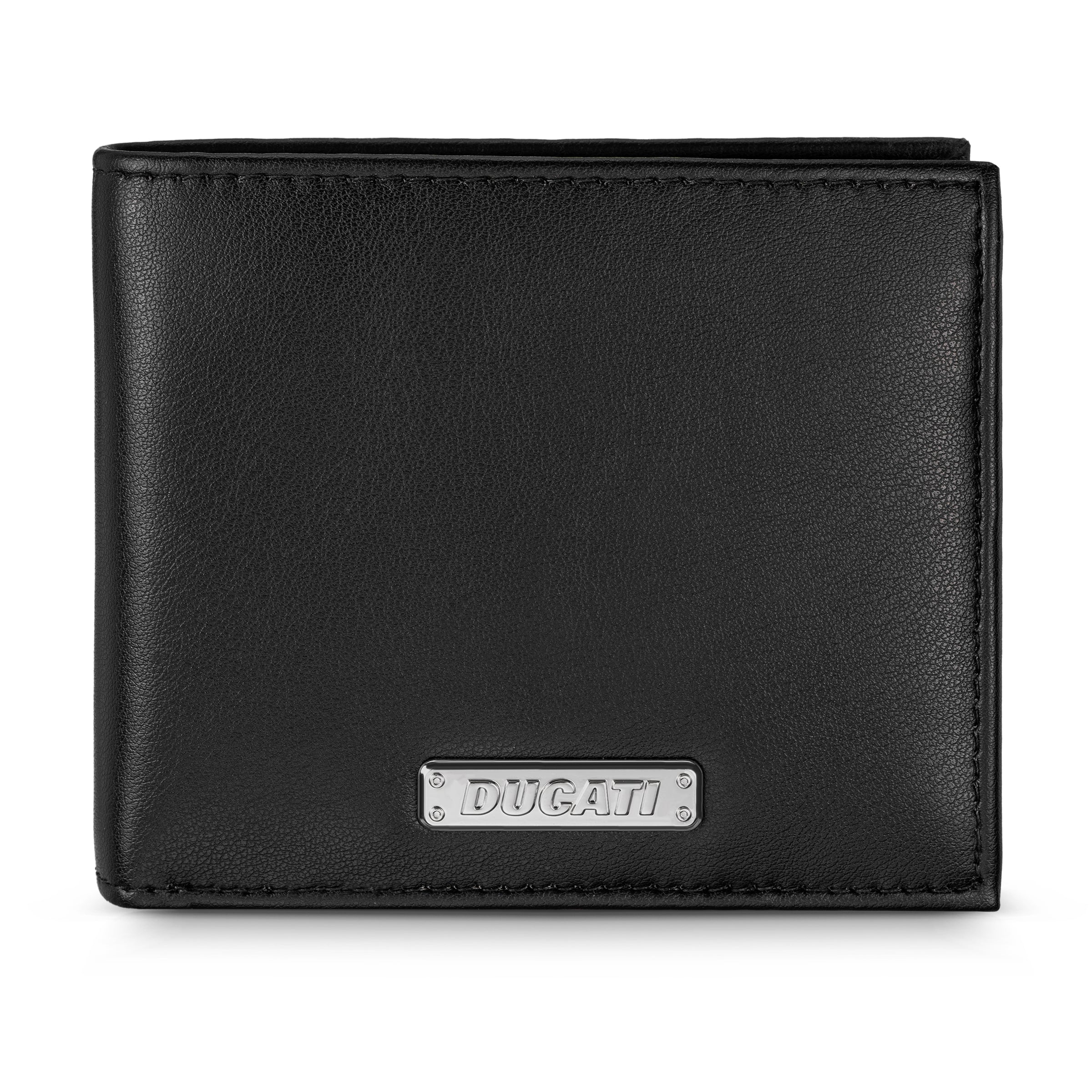 Ducati Formal Black Leather Wallet