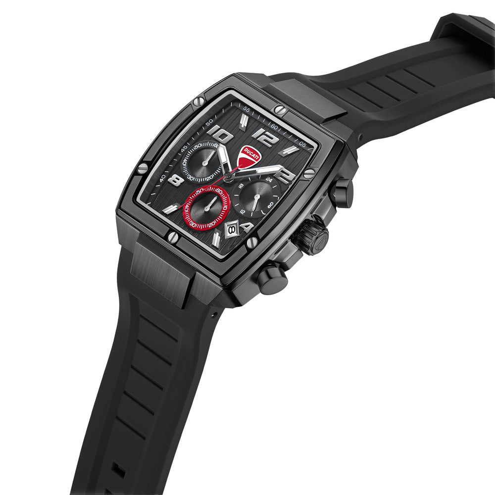 Ducati Pioneer Chrono Men's Quartz Black Dial Watch DTWGO0005201