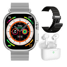 Daniel Klein A8 Ultra Smart Watch with EarPods