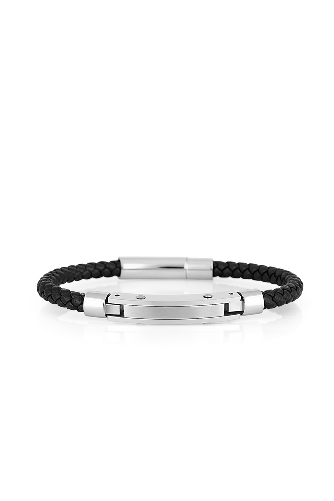 Daniel Klein DKJ.6.10022-1 Men's Leather Bracelet