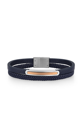 Daniel Klein DKJ.6.10023-3 Leather Bracelet