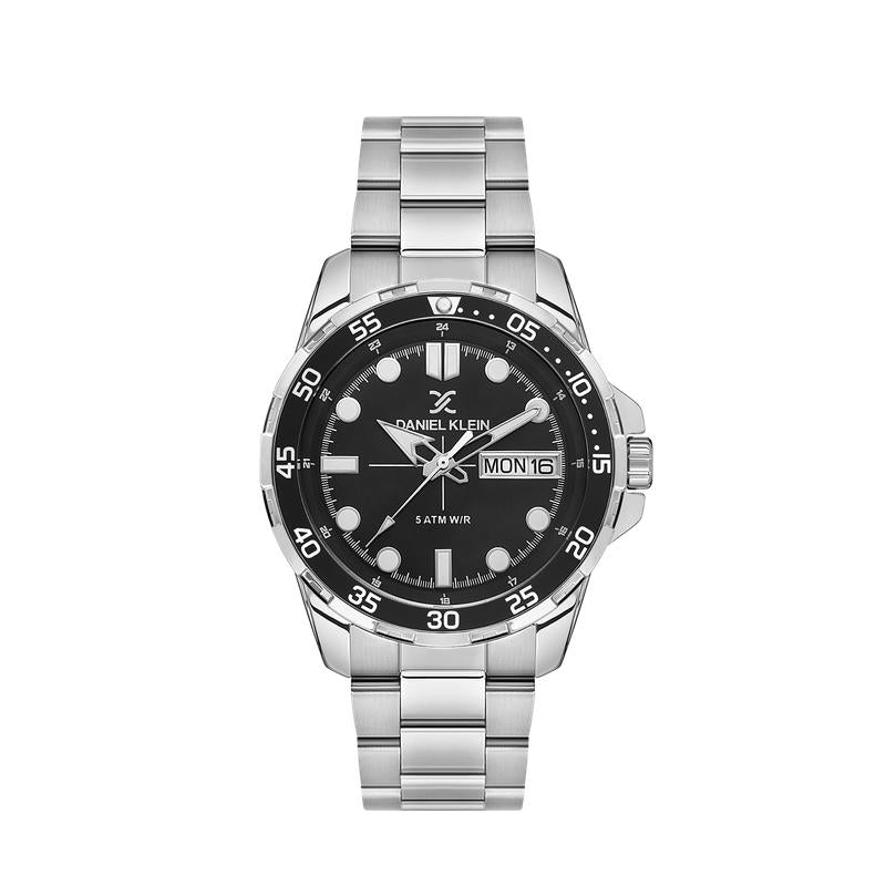 Daniel Klein Exclusive Black Dial Day-Date Watch
