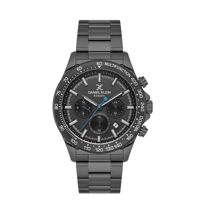 Daniel Klein Exclusive Black Dial Multifunction Watch