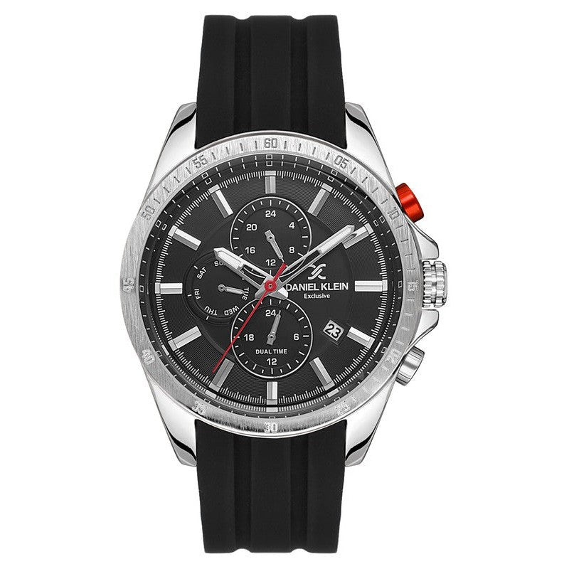 Daniel Klein Exclusive Black Dial Multifunction Watch