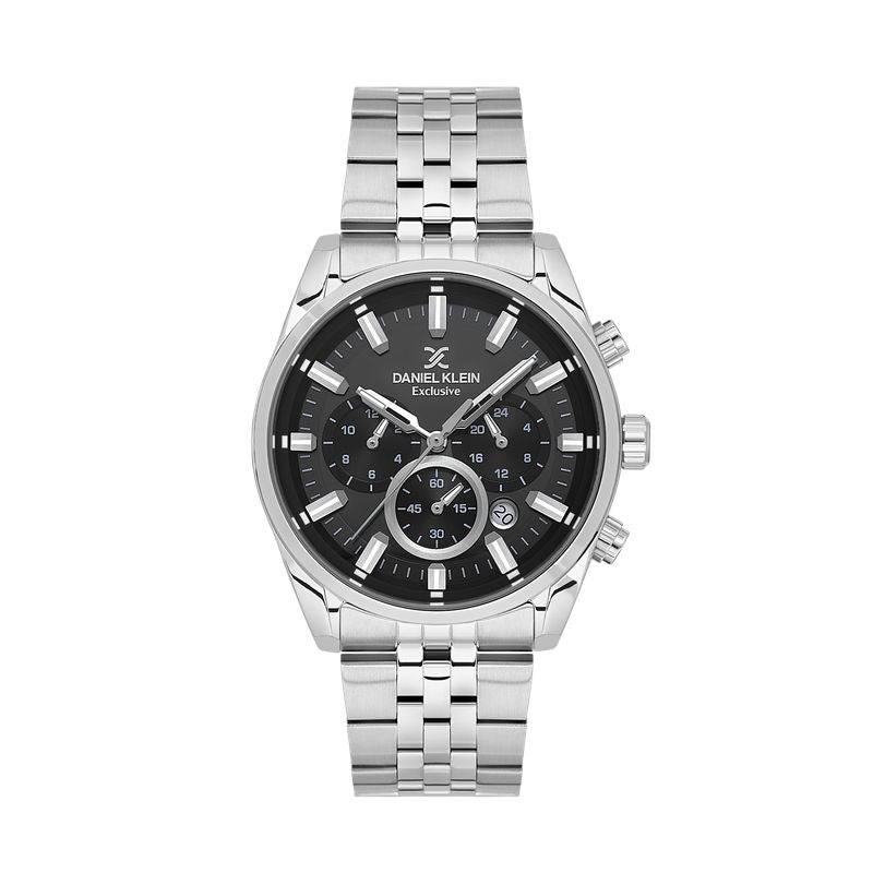 Daniel Klein Exclusive Black Dial Multifunction Watch