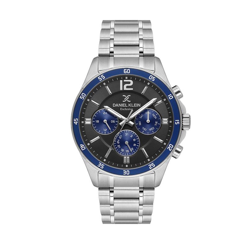 Daniel Klein Exclusive Black Dial Multifunction Watch