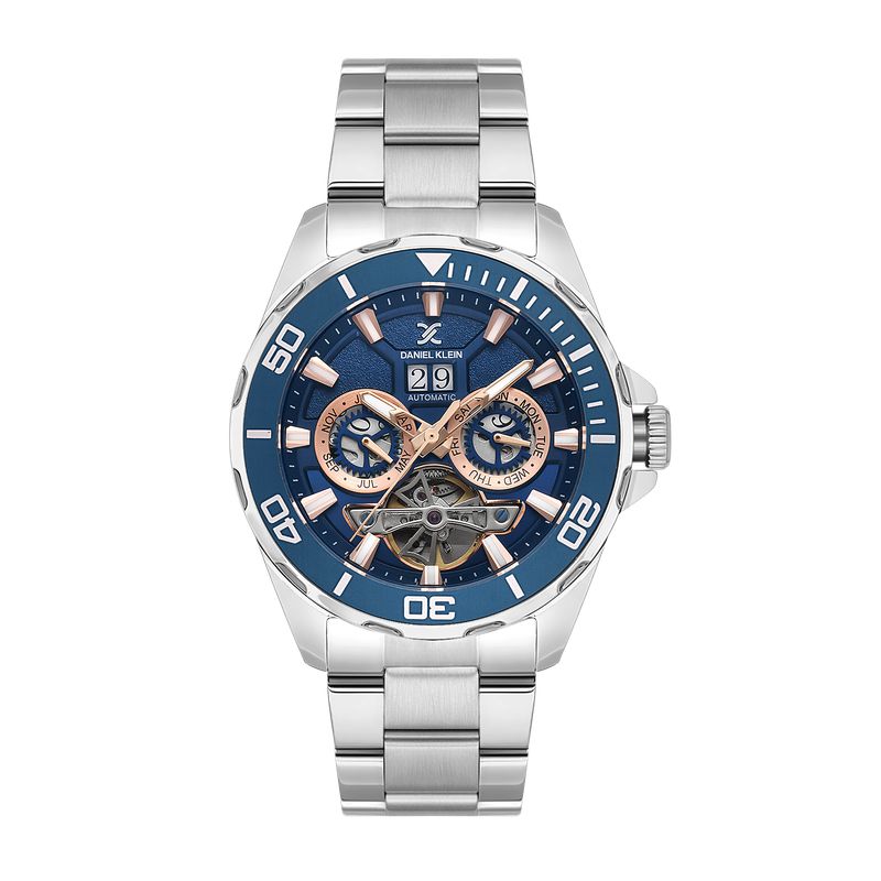 Daniel Klein Exclusive Blue Dial Multifunction Watch