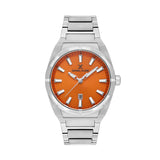 Daniel Klein Exclusive Orange Dial 3 Hands Watch