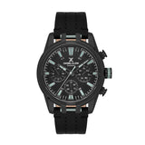 Daniel Klein Gents Black Dial Multifunction Watch