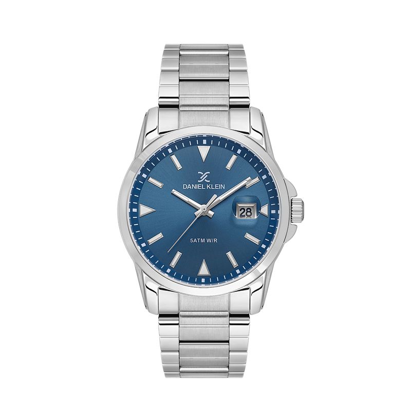 Daniel Klein Gents Blue Dial 3 Hands Watch