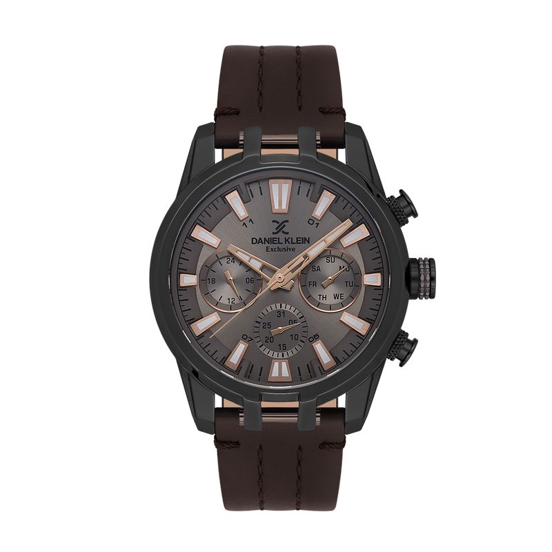 Daniel Klein Gents Champagne Dial Multifunction Watch