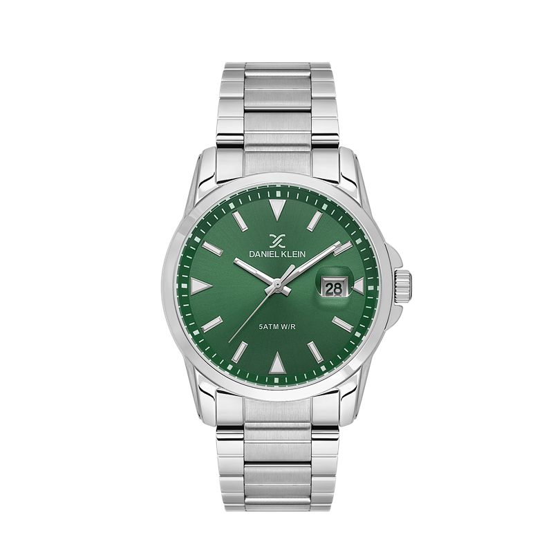 Daniel Klein Gents Green Dial 3 Hands Watch