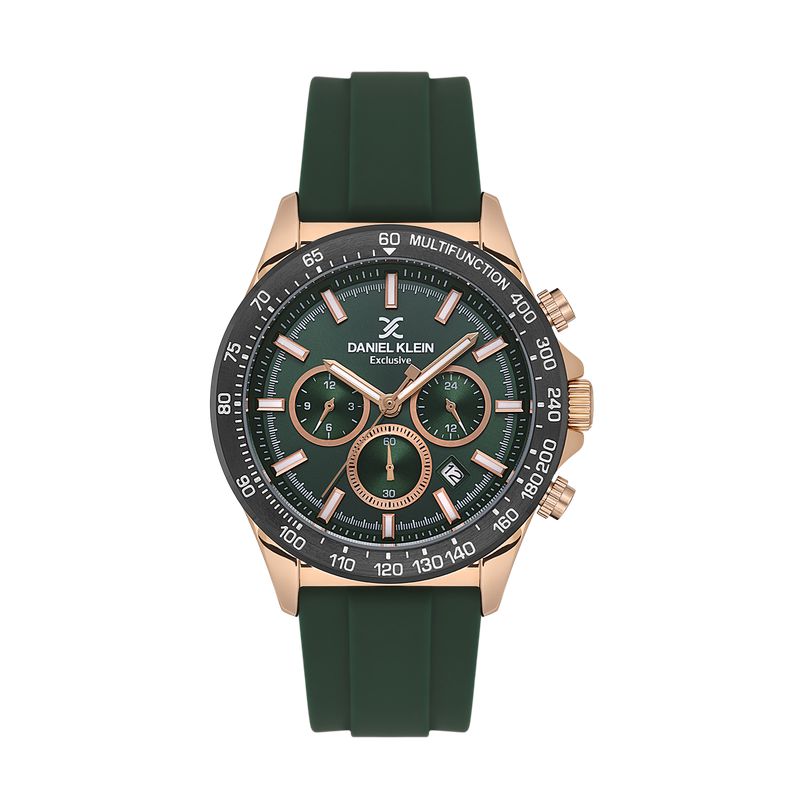 Daniel Klein Gents Green Dial Multifunction Watch