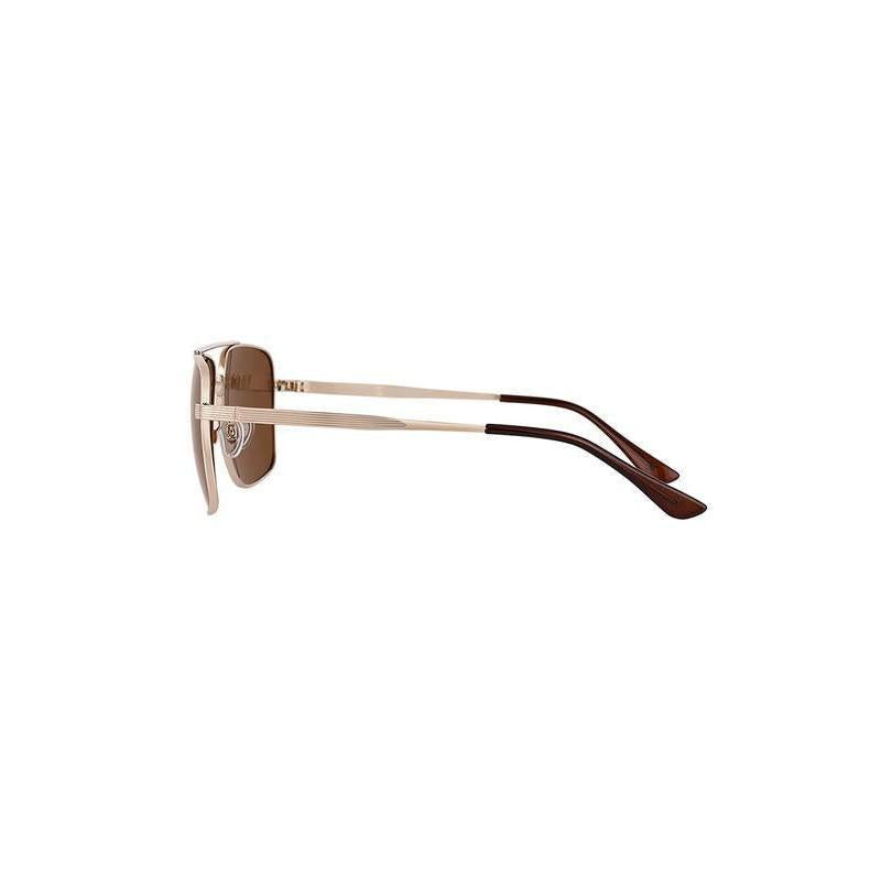 Daniel Klein Gold Metal Square Aviator Sunglasses
