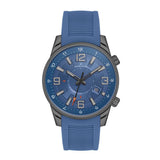 Daniel Klein Gunmetal Premium Blue Dial 3 Hands Watch
