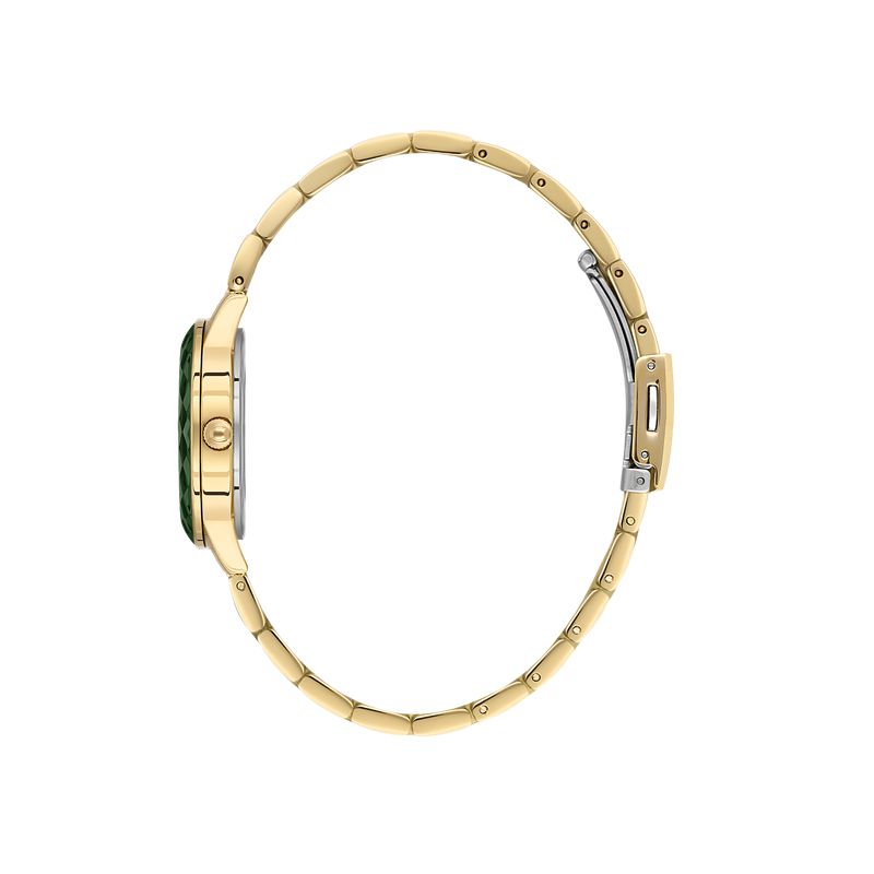 Daniel Klein Ladies 2 Hands IP Gold Watch