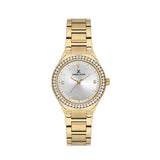 Daniel Klein Ladies 3 Hands IP Gold Watch