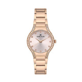 Daniel Klein Ladies 3 Hands Rose Gold Watch