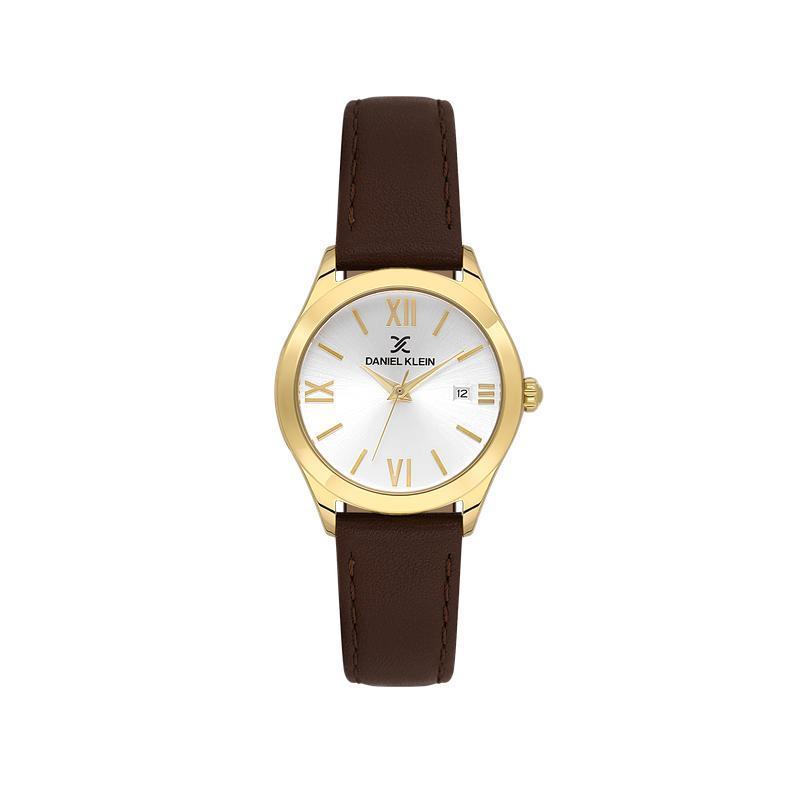 Daniel Klein Ladies 3 Hands Silver Dial Watch