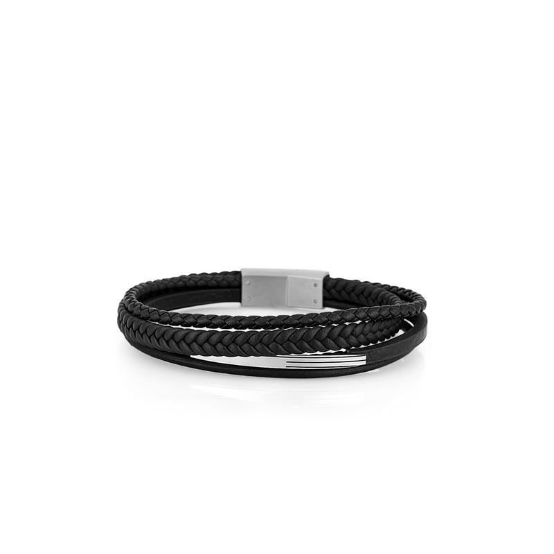 Daniel Klein DKJ.6.10018-1 Leather Bracelet