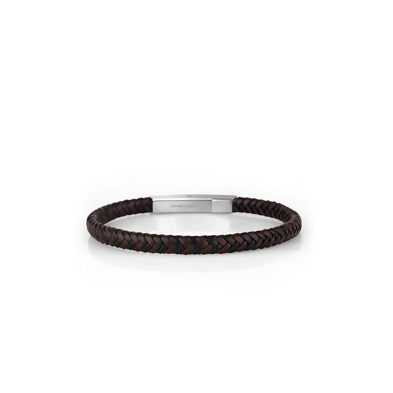 Daniel Klein Men's Leather Bracelet