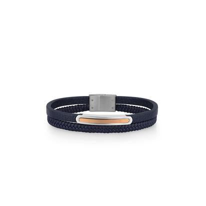 Daniel Klein DKJ.6.10023-3 Leather Bracelet